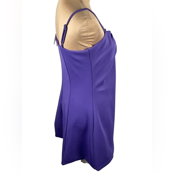 Vestique Purple Spaghetti Strap Camryn Dress NWT Medium - Picture 7 of 10